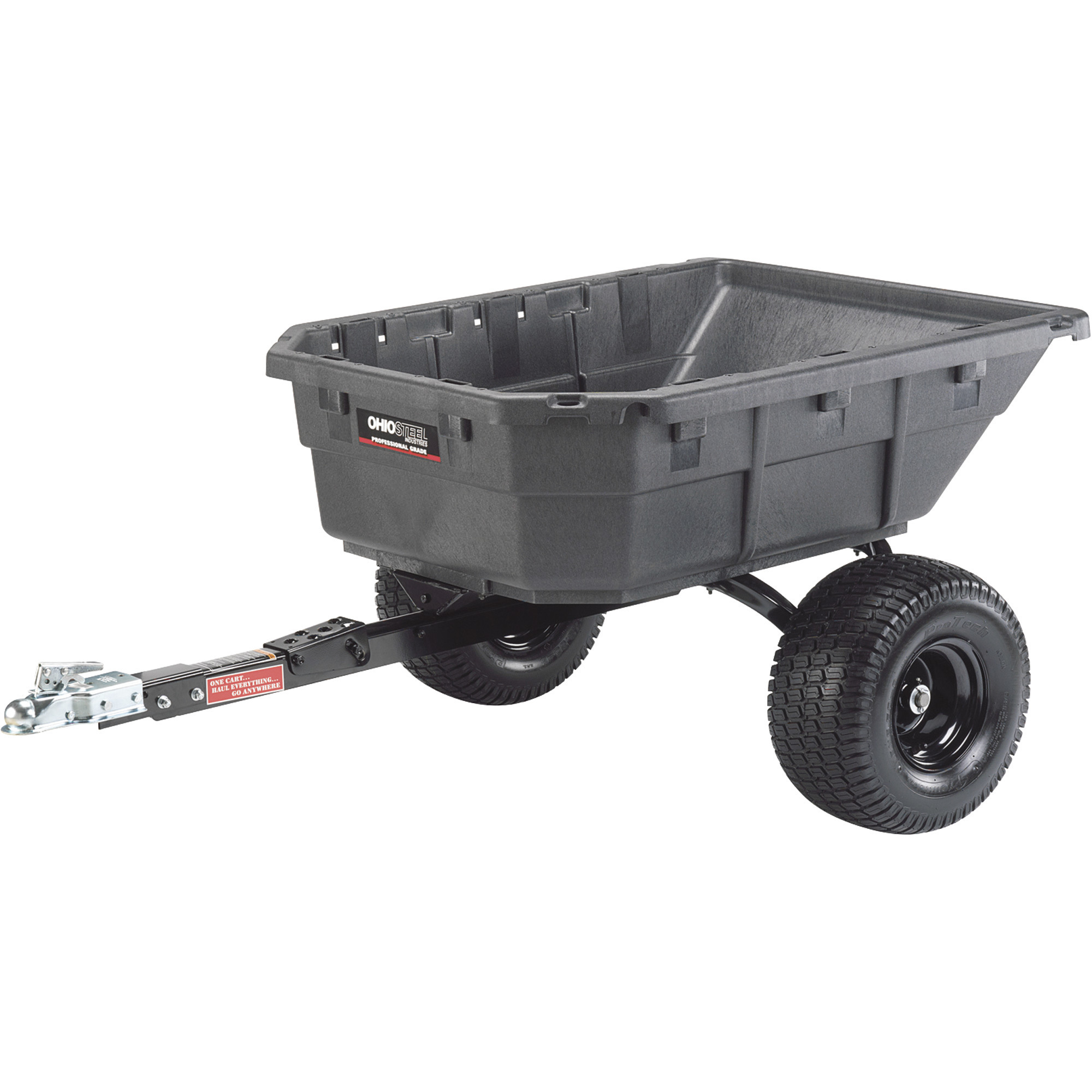Ohio Steel ATV Trailer, 1,250-Lb. Capacity, 12.5 Cu. Ft., Model# 126M02-1016-F1